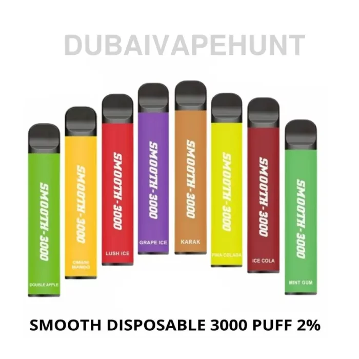 Disposable Vape in Dubai Of Smooth 3000 Puffs