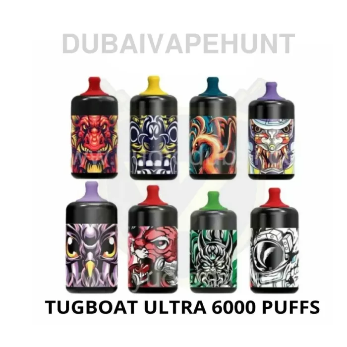 Disposable Vape in Dubai Of Tugboat Ultra 6000 Puffs